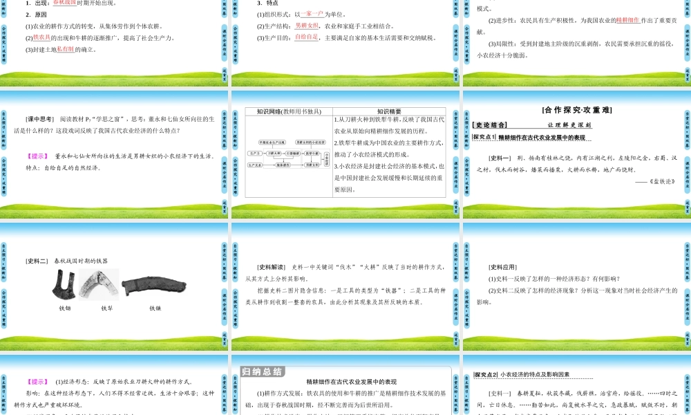 发达的古代农业