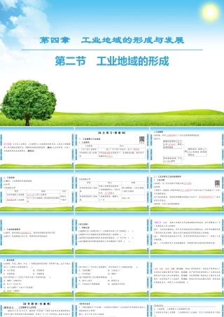 工业地域的形成