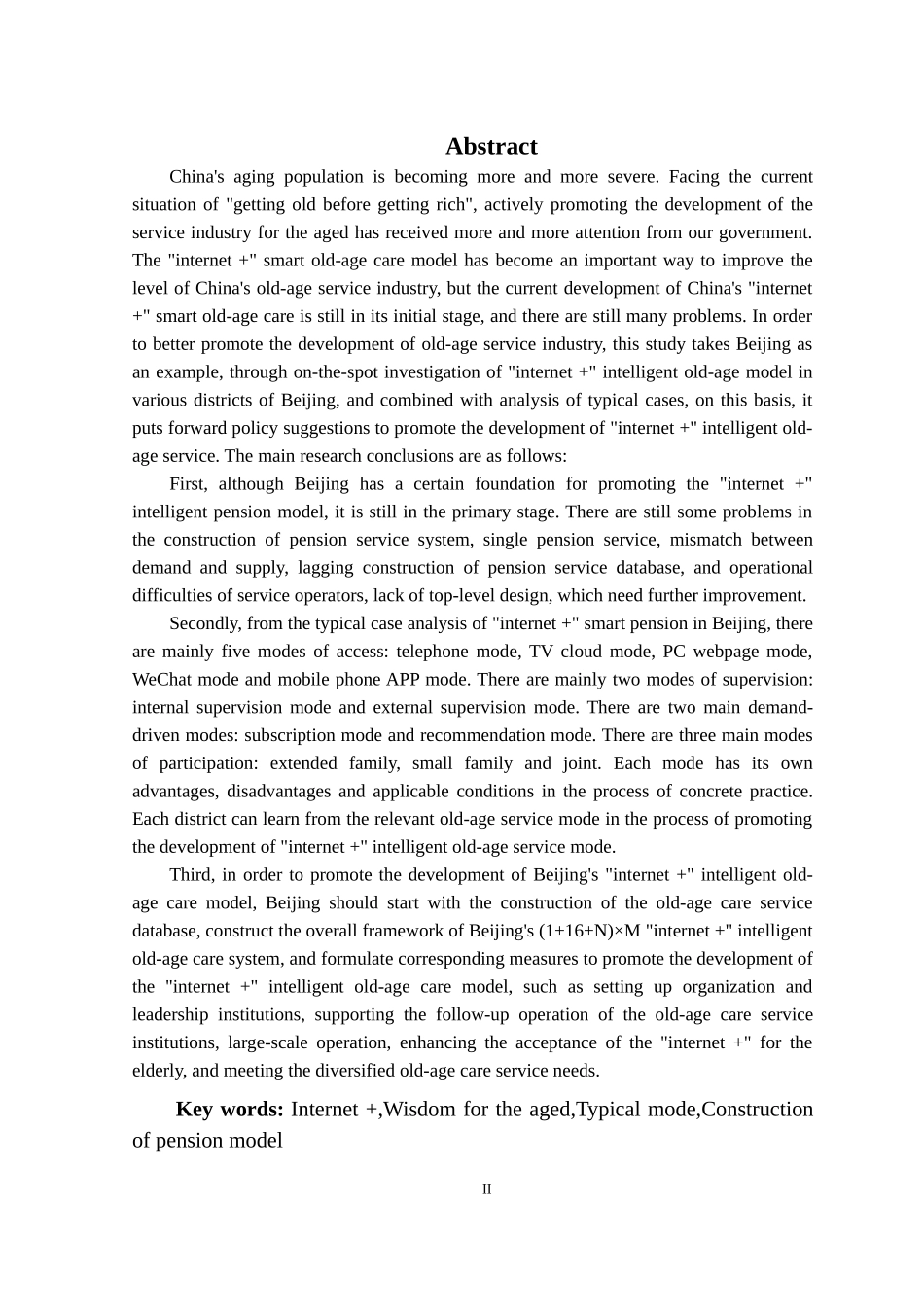 互联网+”智慧养老模式研究_第2页