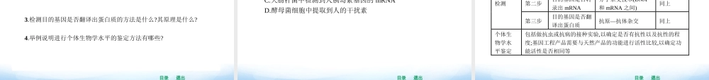 基因工程的基本操作程序