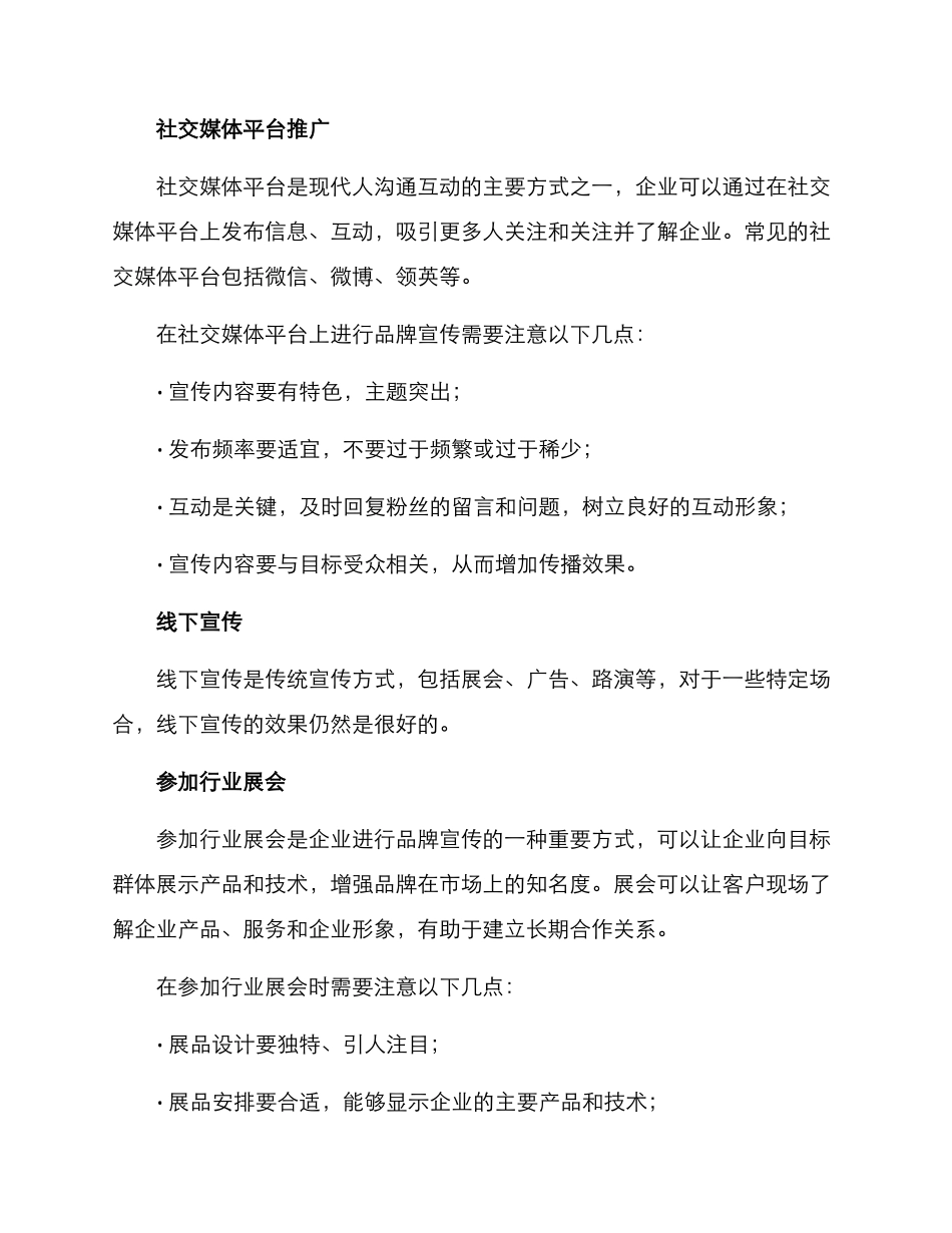 企业品牌宣传提升方案_第2页