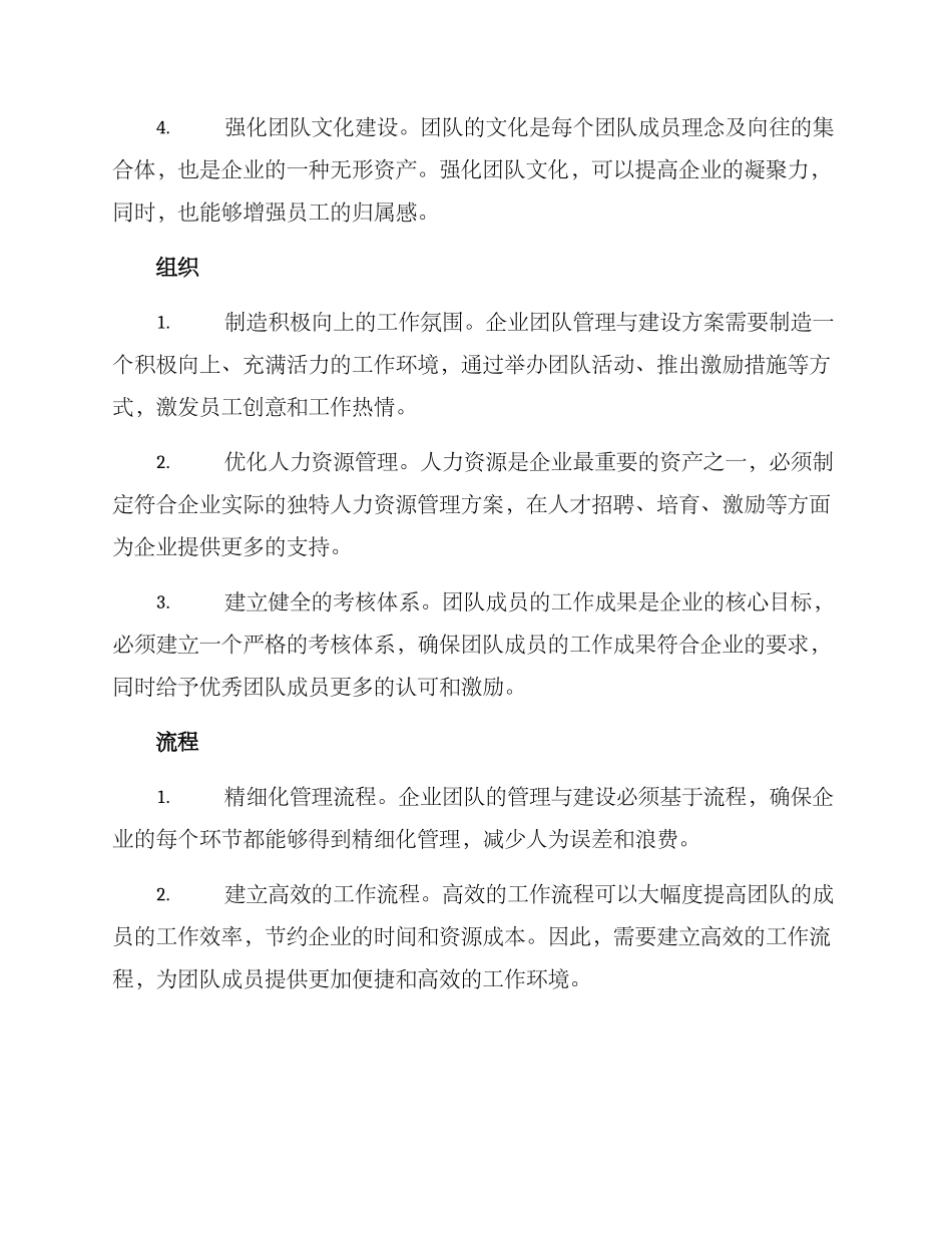 企业团队管理建设方案_第2页