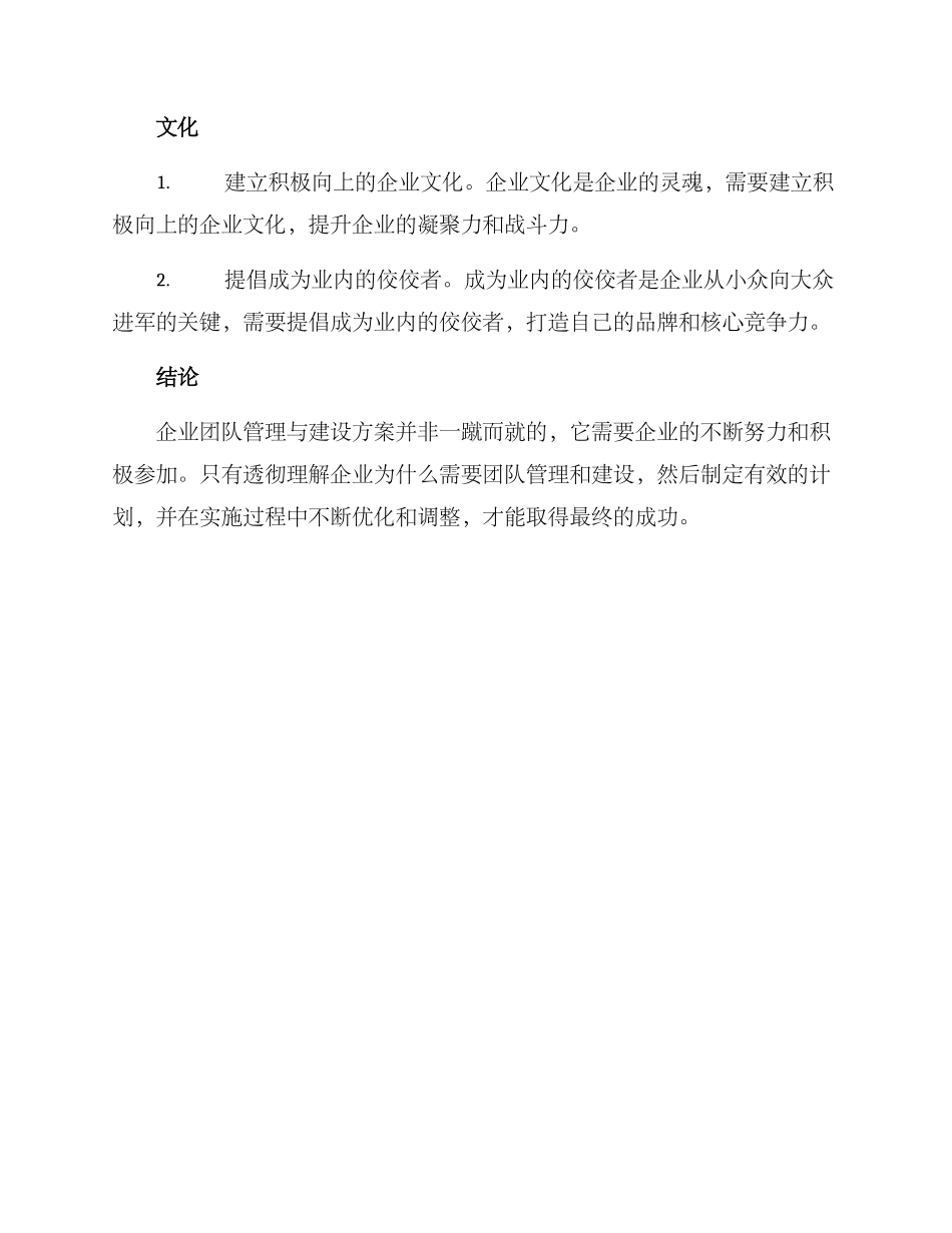 企业团队管理建设方案_第3页