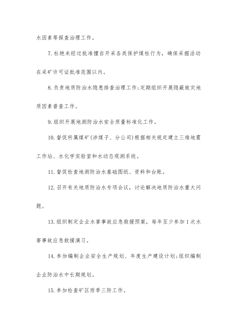 企业地测副总工程师安全生产责任清单_第2页