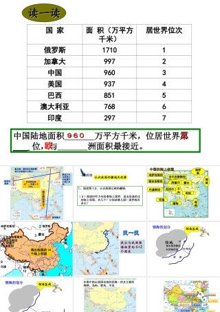 疆域(2学习课件
