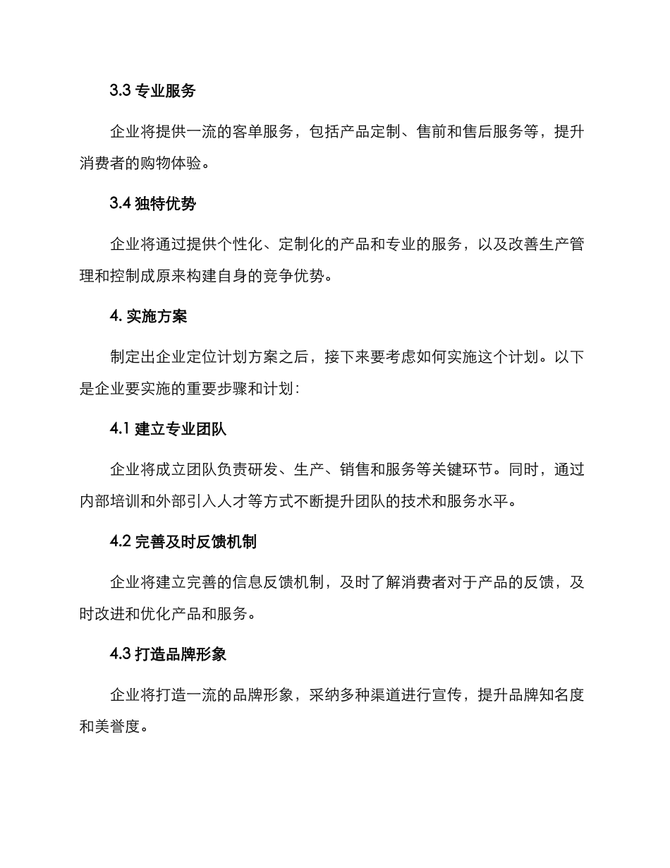 企业定位计划方案_第3页