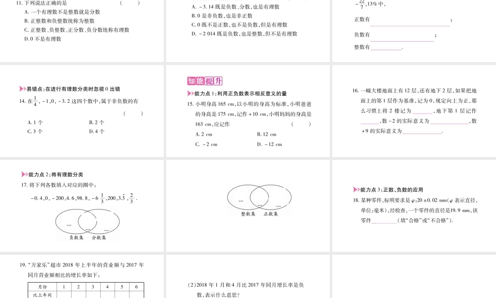 具有相反意义的量