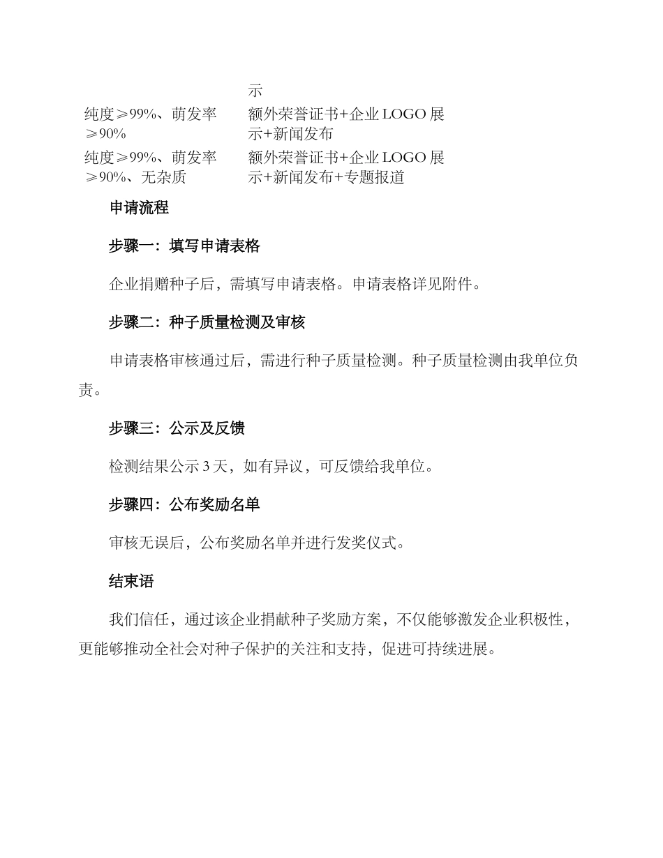 企业捐献种子奖励方案_第2页
