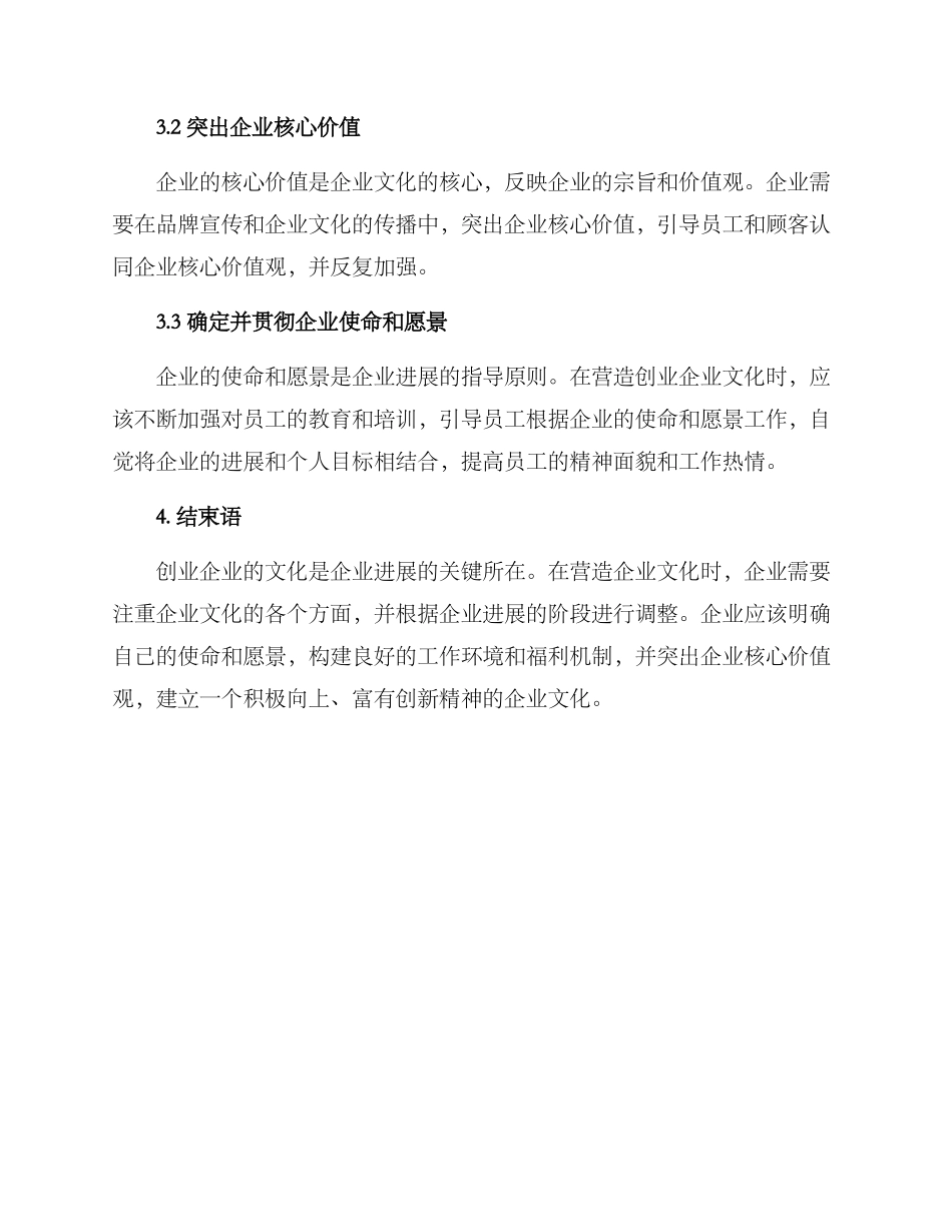 企业文化创业方案_第3页