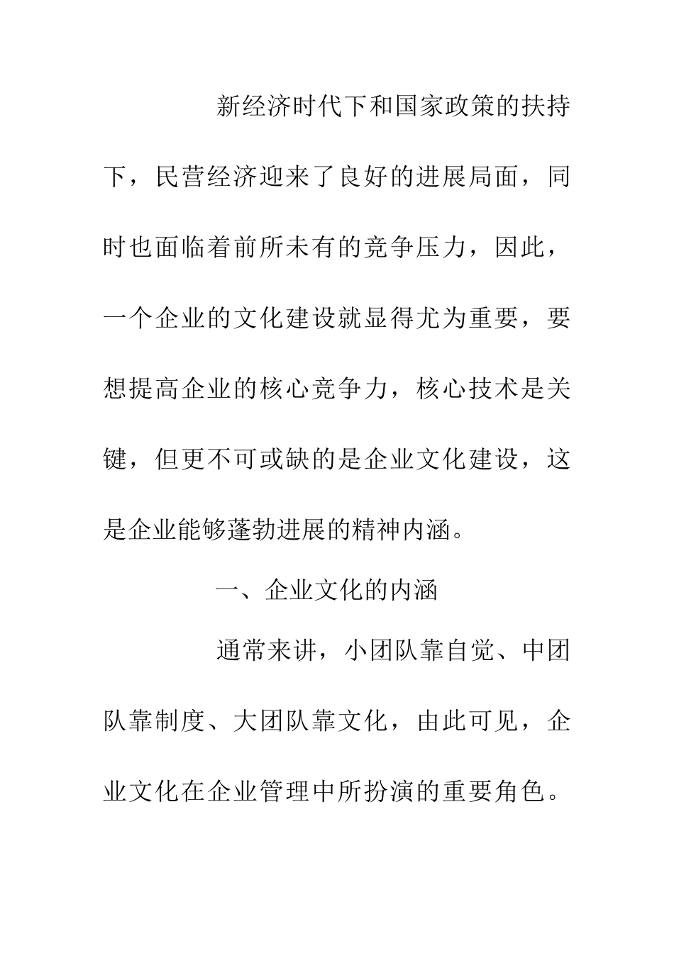 企业文化建设对民营企业的重要性_第2页