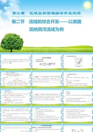流域的综合开发-以美国田纳西河流域为例