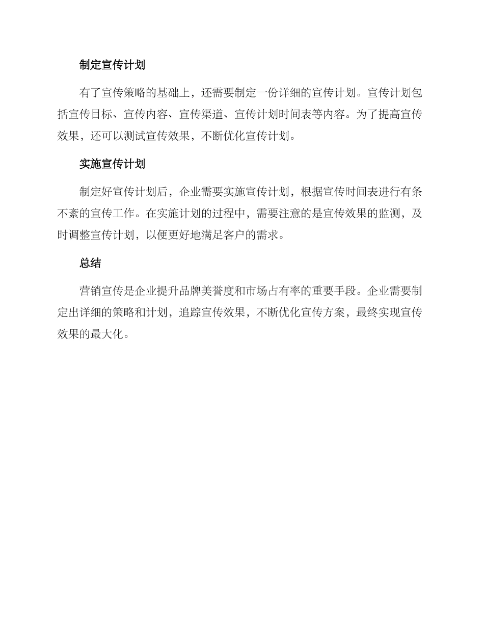 企业策划营销宣传方案_第2页