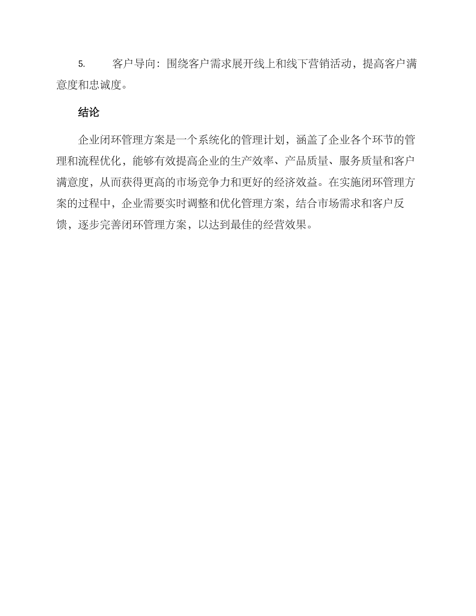 企业闭环管理方案_第3页