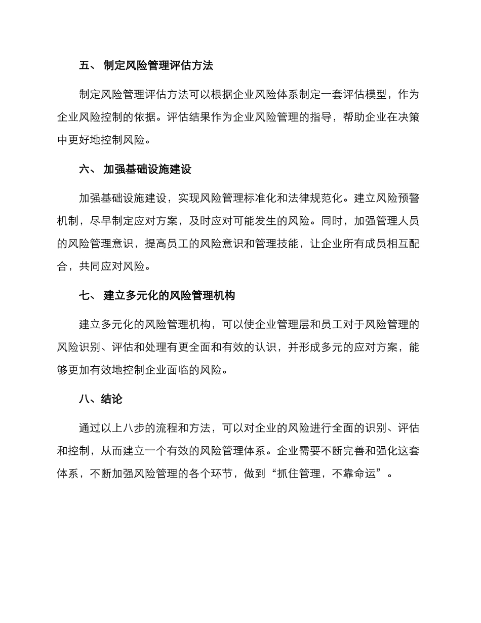企业风险体系构建方案_第2页