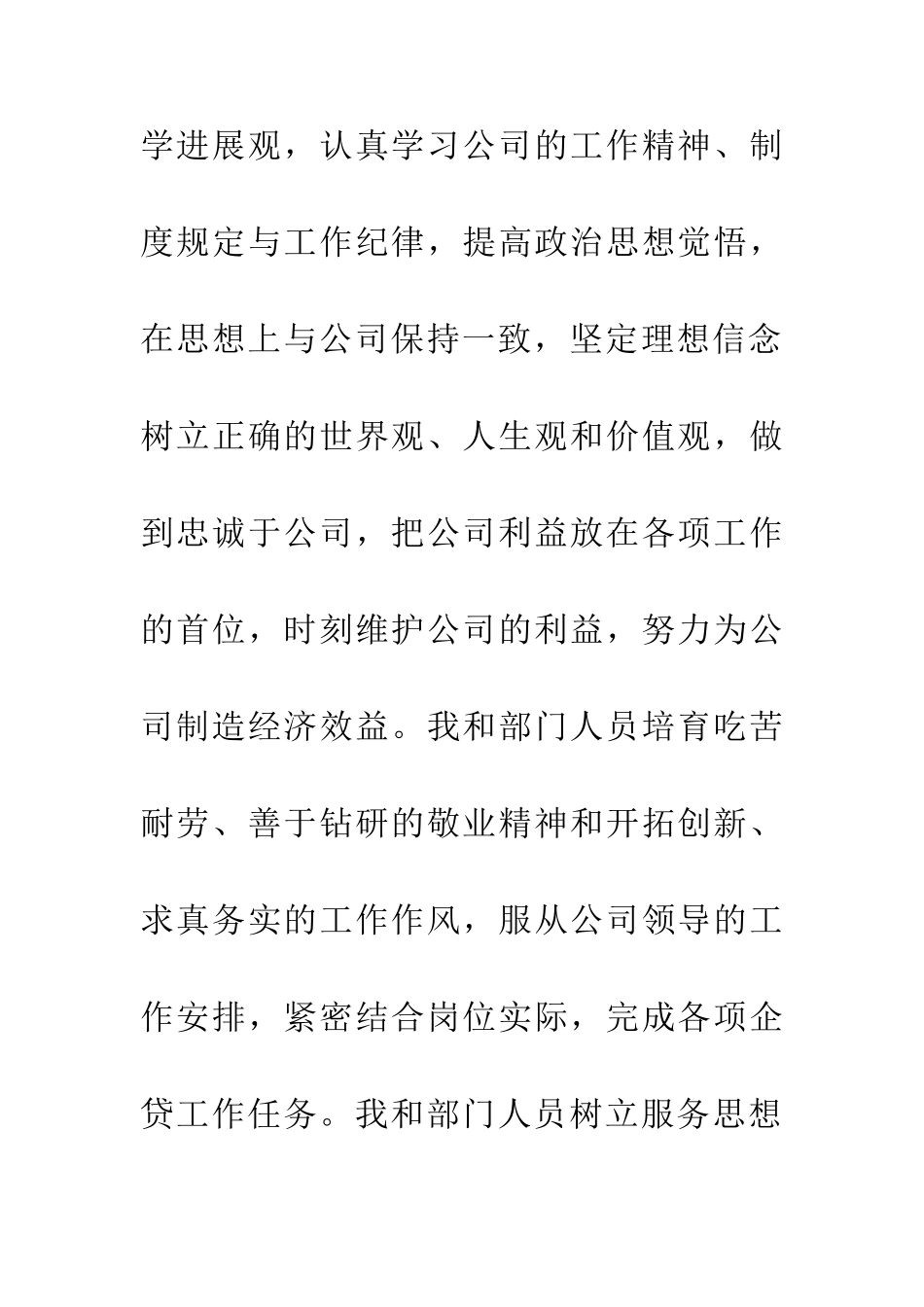 企贷部门经理年终总结_第2页