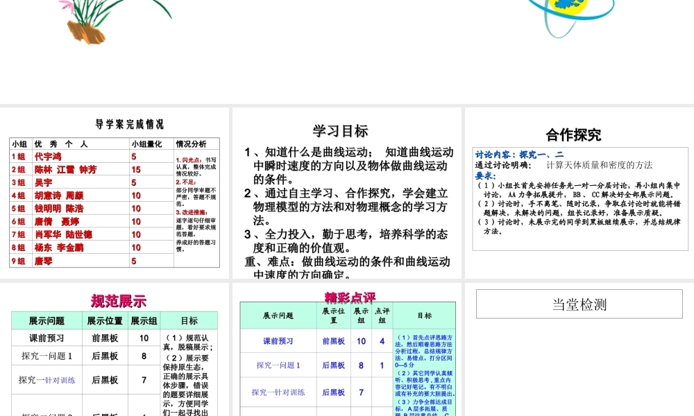 曲线运动课件