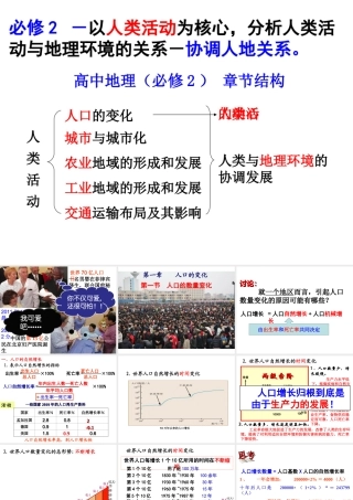 人口的数量变化(共37张PPT)