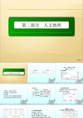 人口增长与人口容量