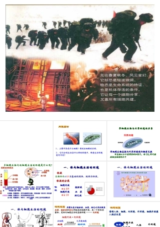 设计一细胞生活的环境