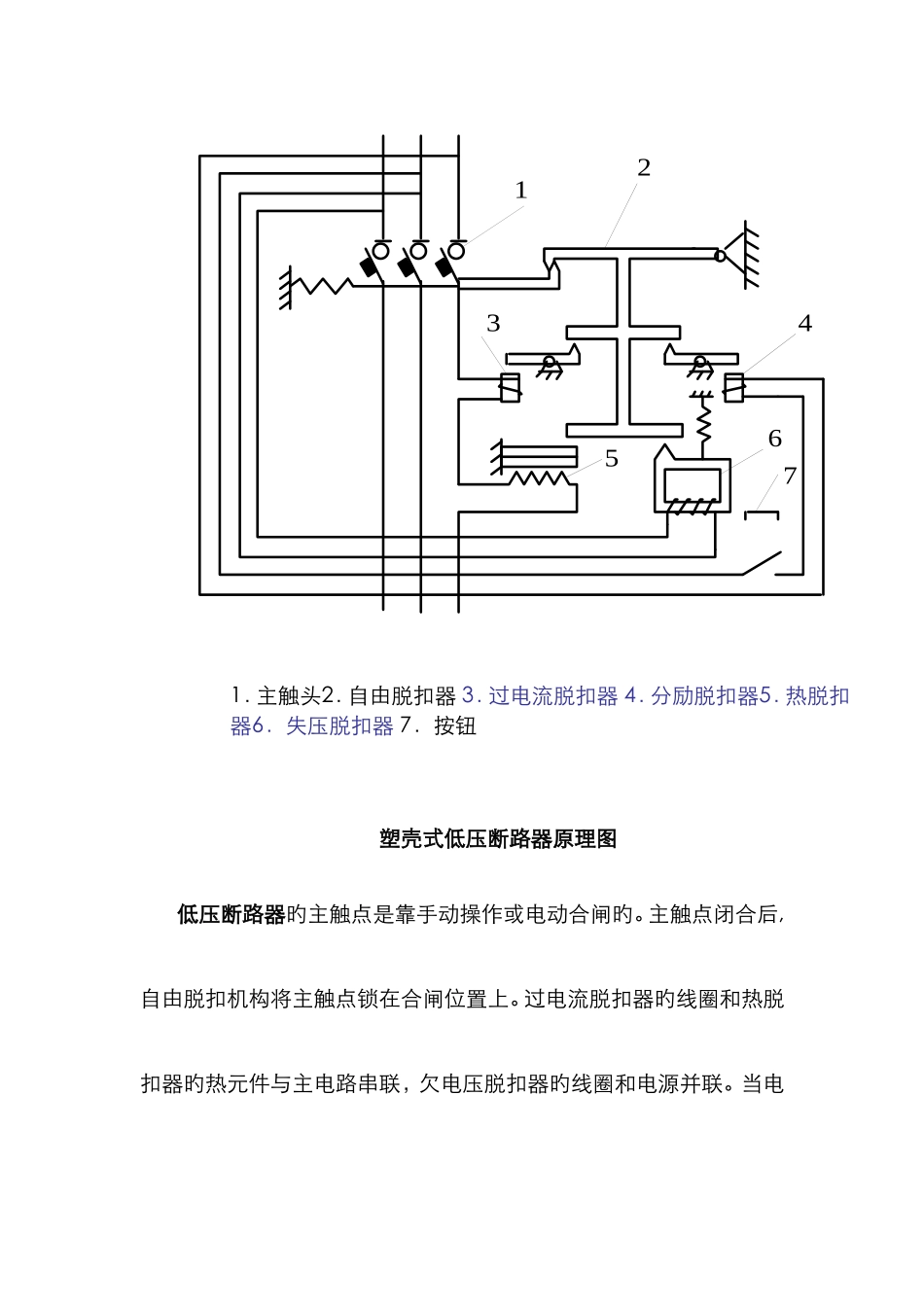低压断路器工作原理_第1页