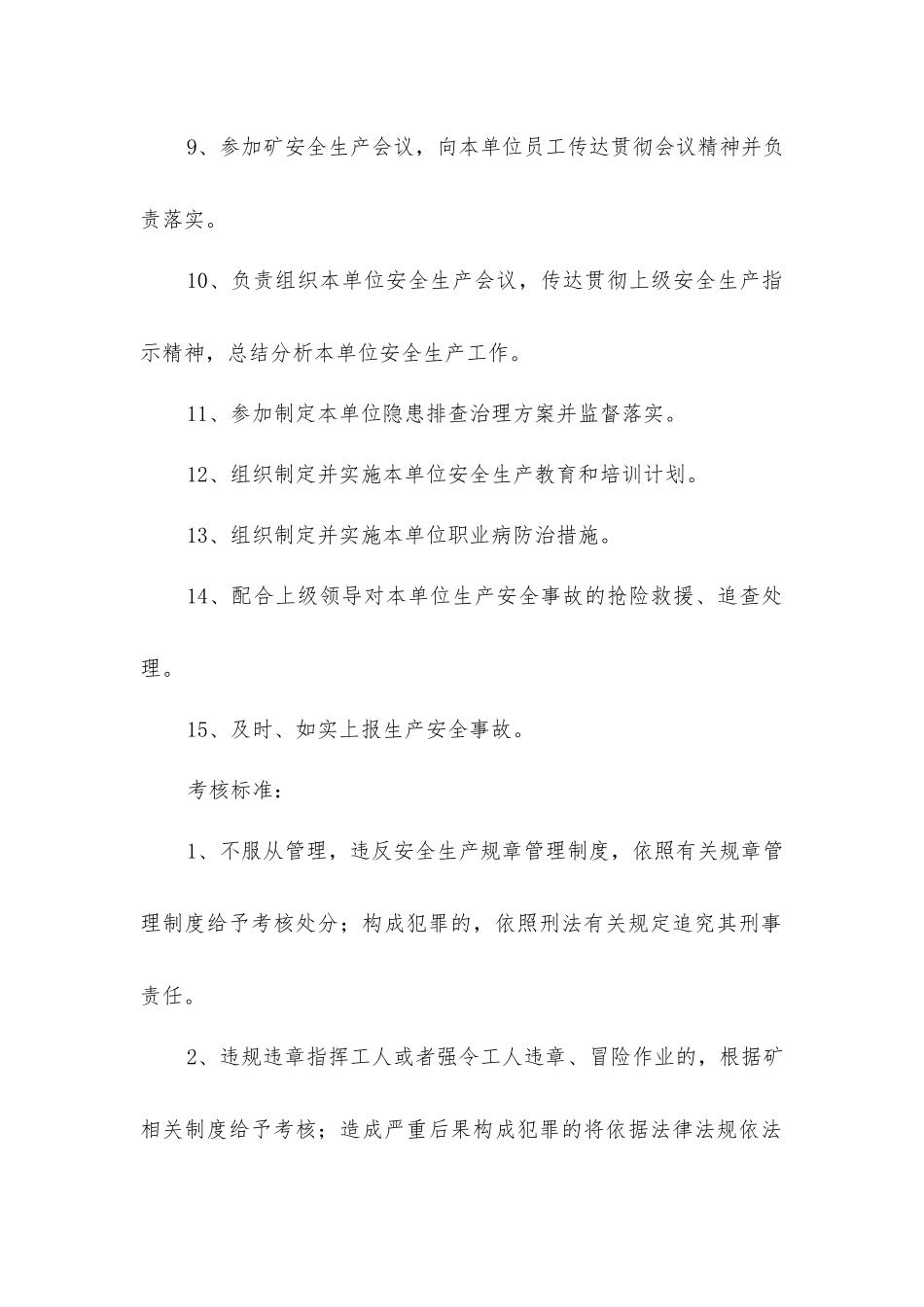 修护区长安全生产责任制_第2页