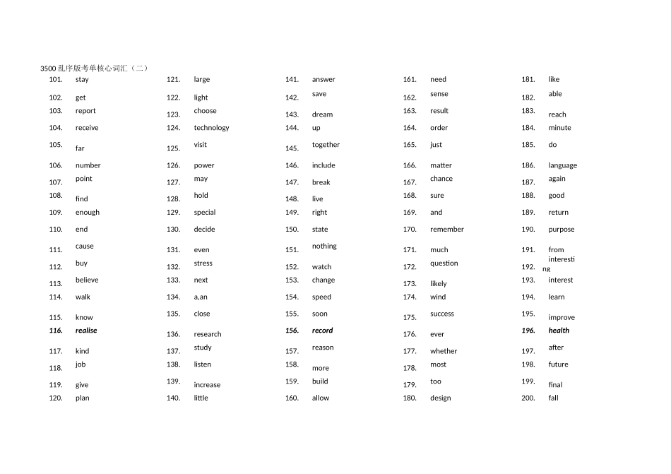 高中英语词汇随身记3500词--高频乱序版(绿卡图书)_第2页