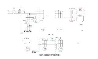 铣床镗床电气原理图