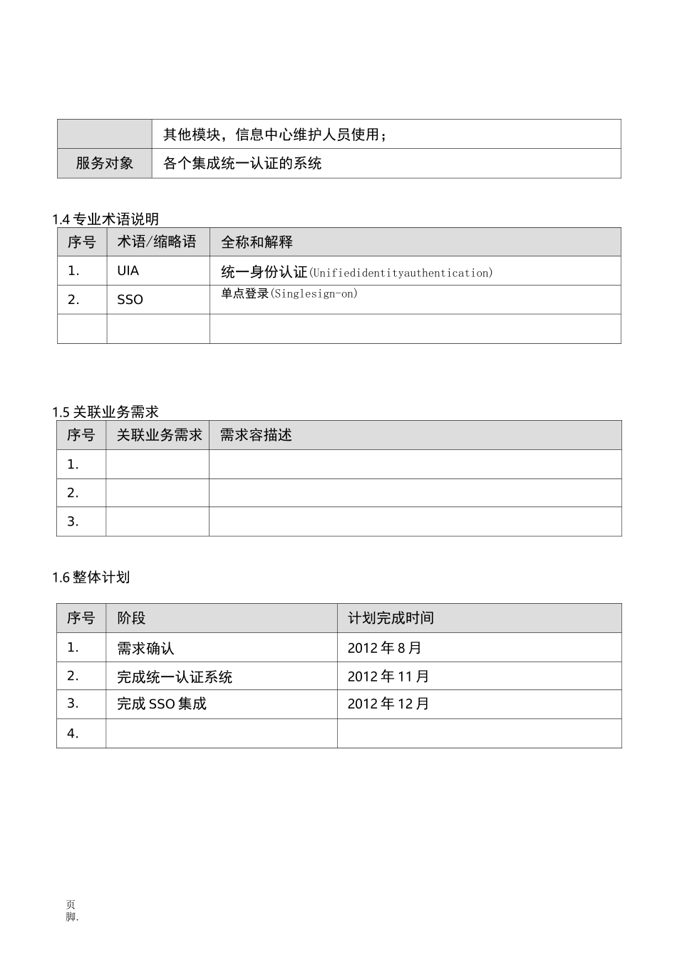统一身份认证系统需求_第3页