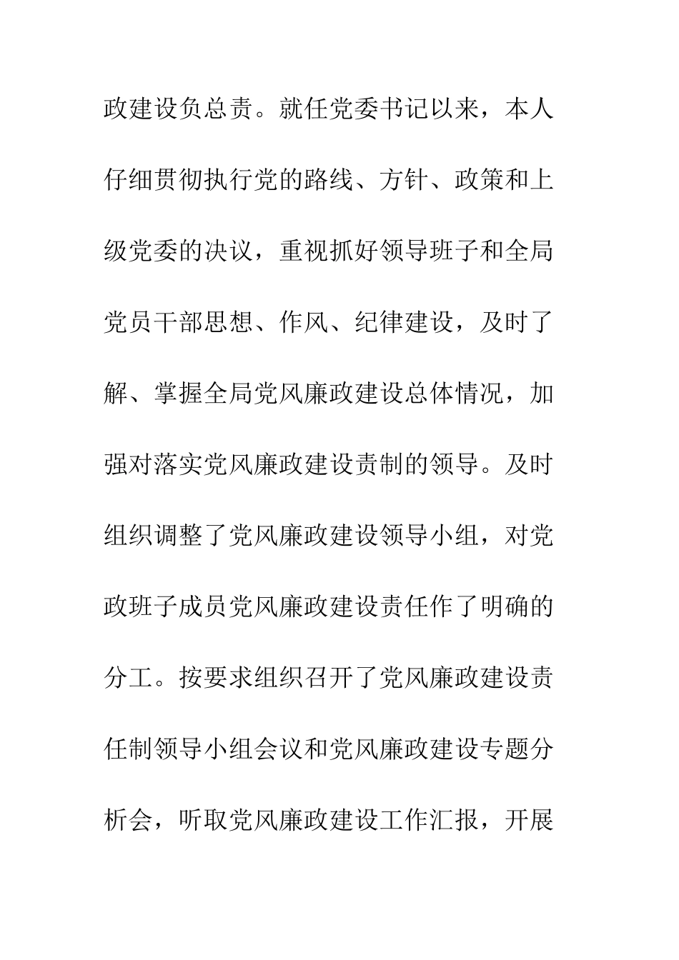 党委书记20XX年述职述廉报告_第2页