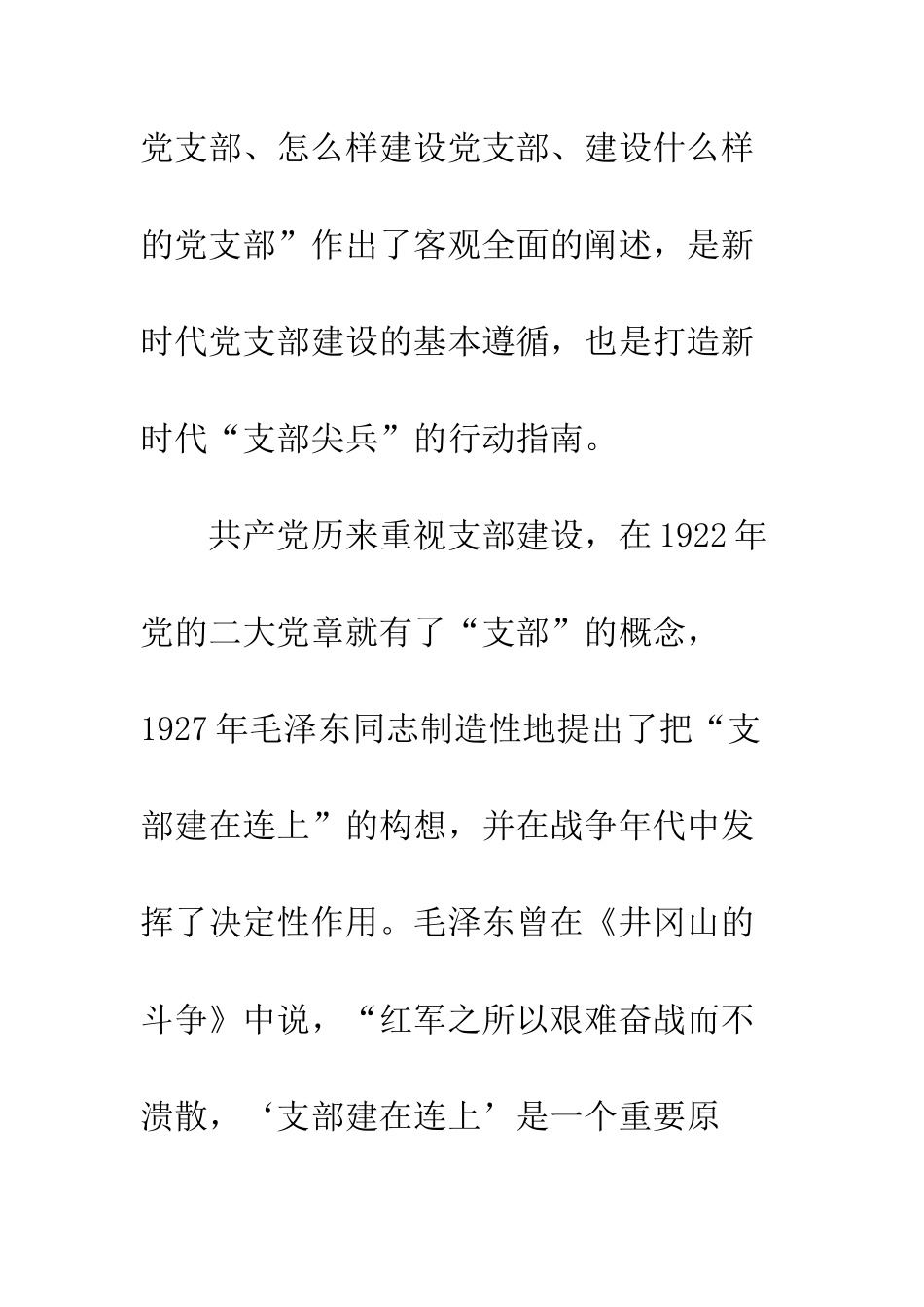 党支部工作条例心得体会5篇_第2页