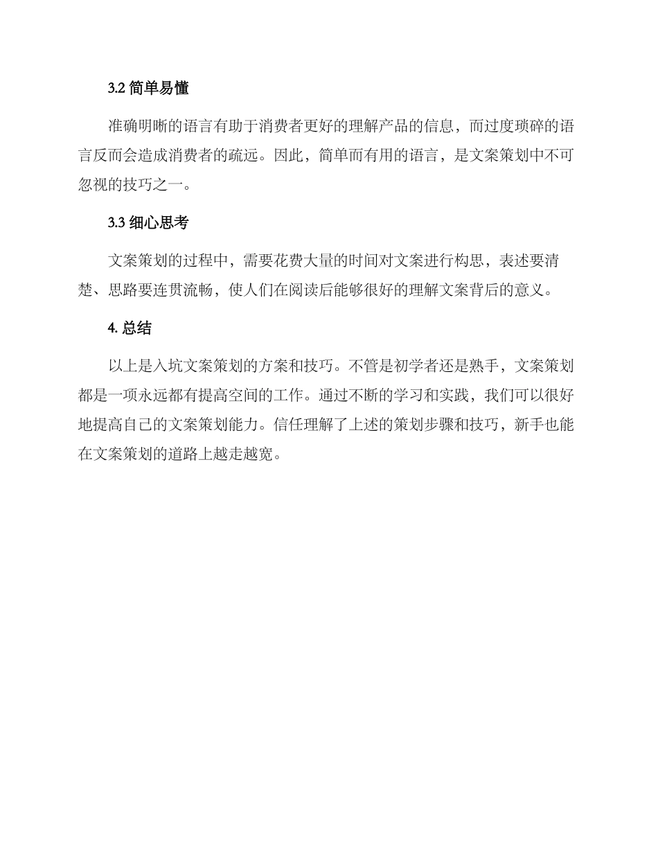 入坑文案策划方案_第3页