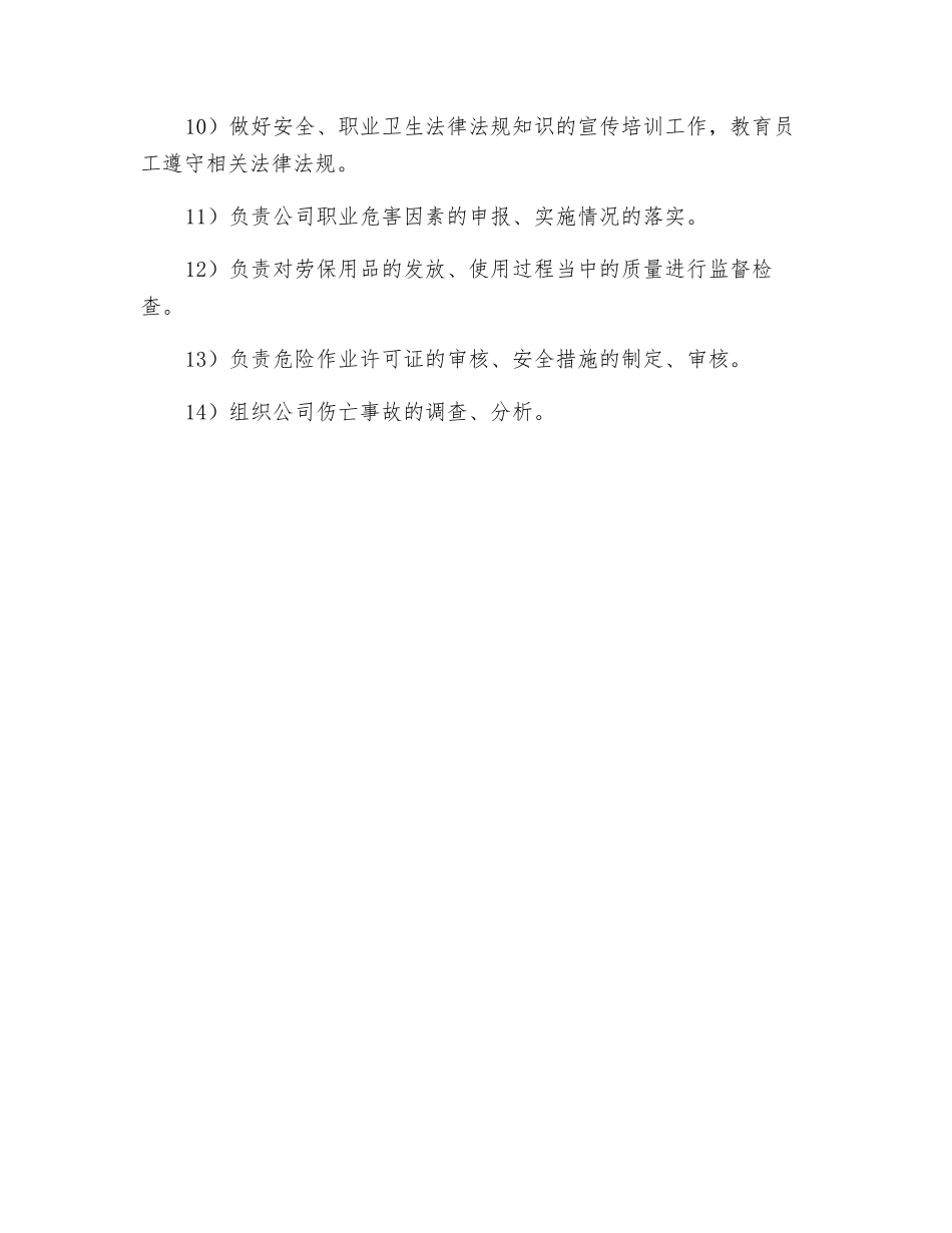 公司安全管理员安全职责_第2页