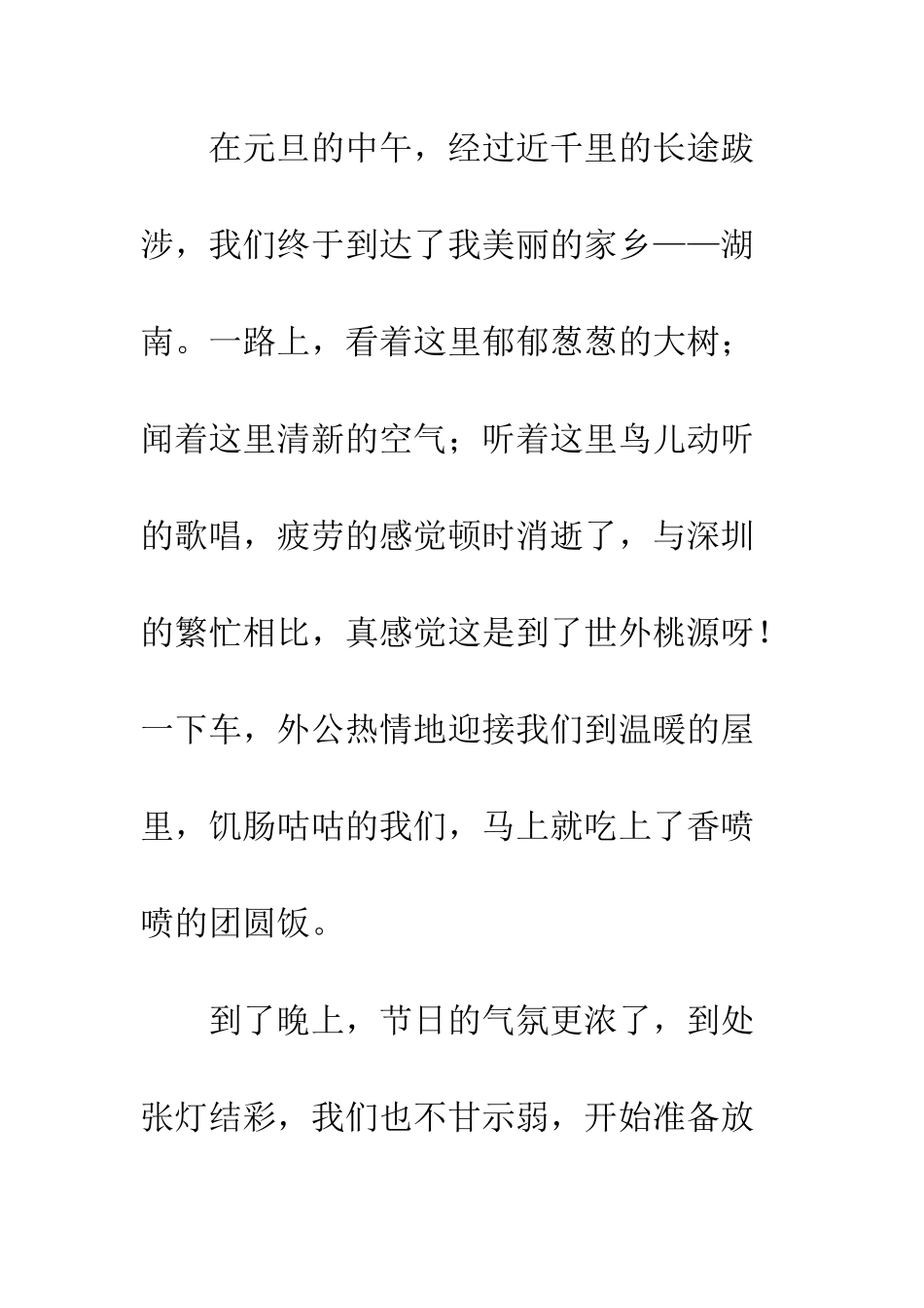 关于元旦的作文开心过元旦-快乐放烟花_第2页