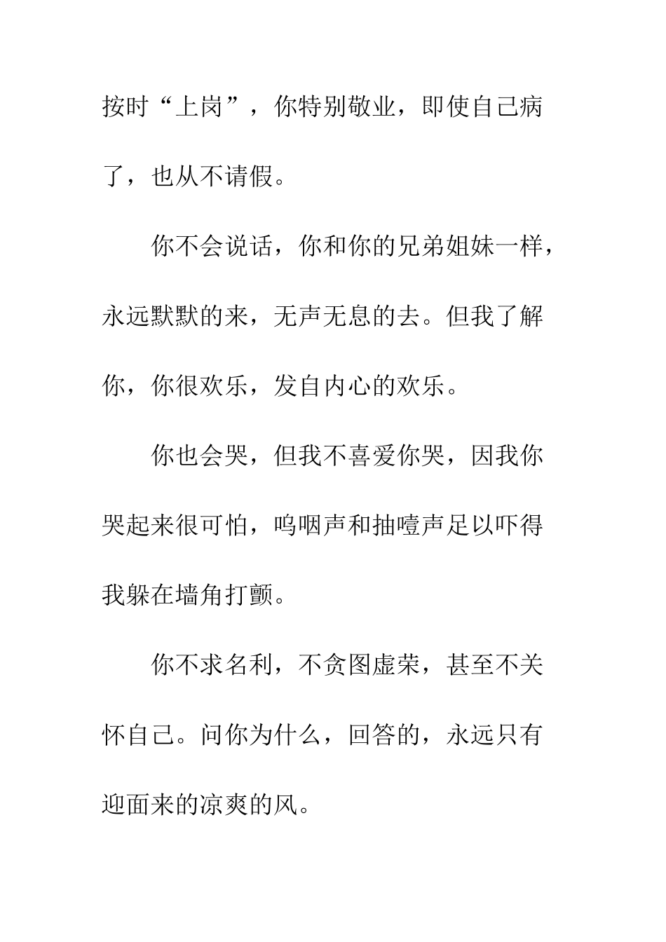 关于夏天的作文致夏天_第2页