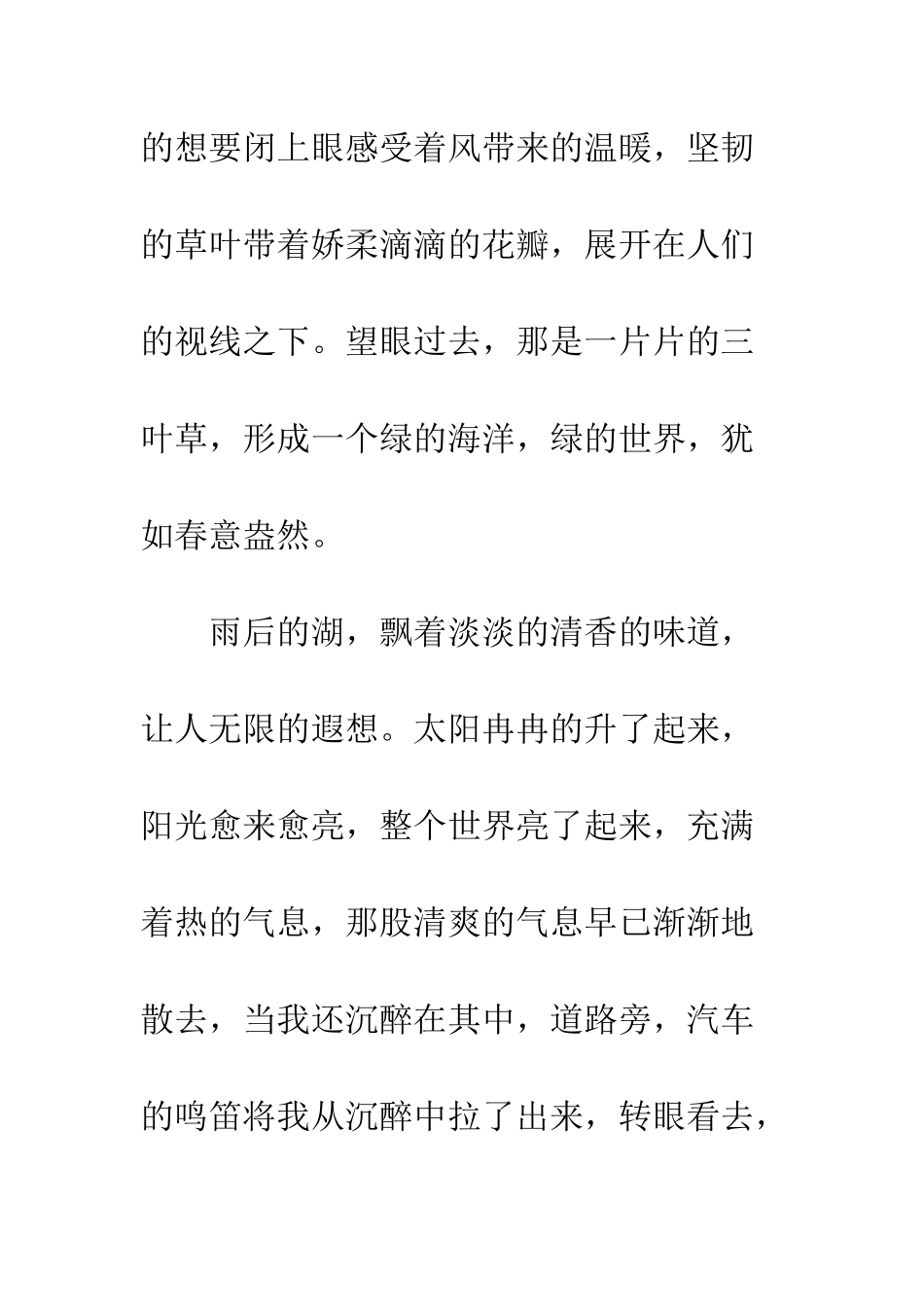 关于雨的作文转身-雨凋零了整个天空_第2页