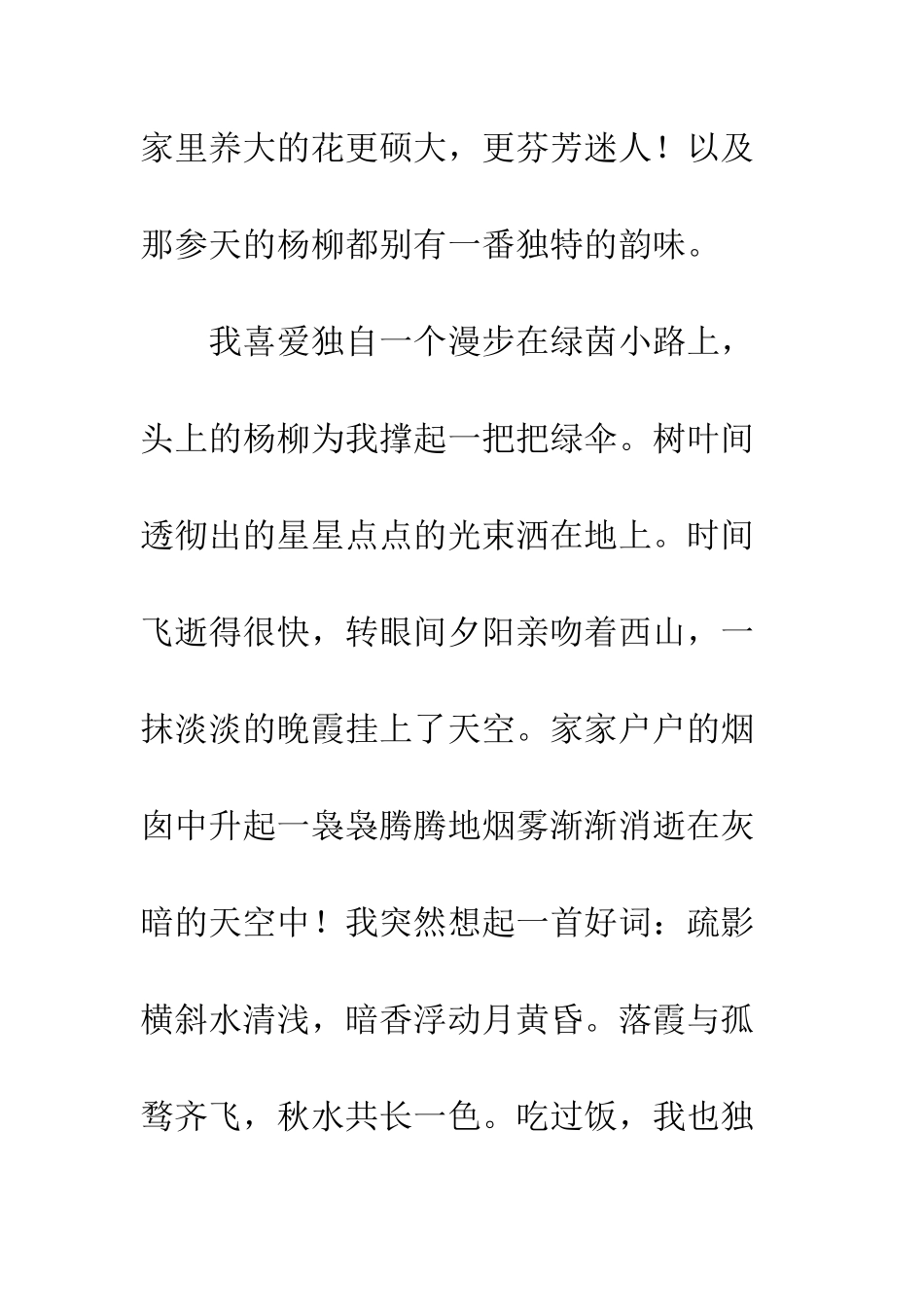 关于风景的作文难以忘却的风景_第2页