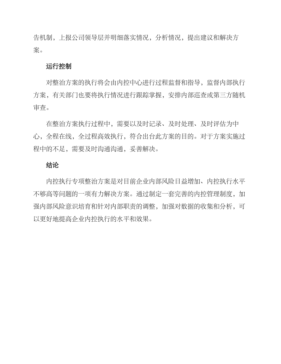 内控执行专项整治方案_第3页