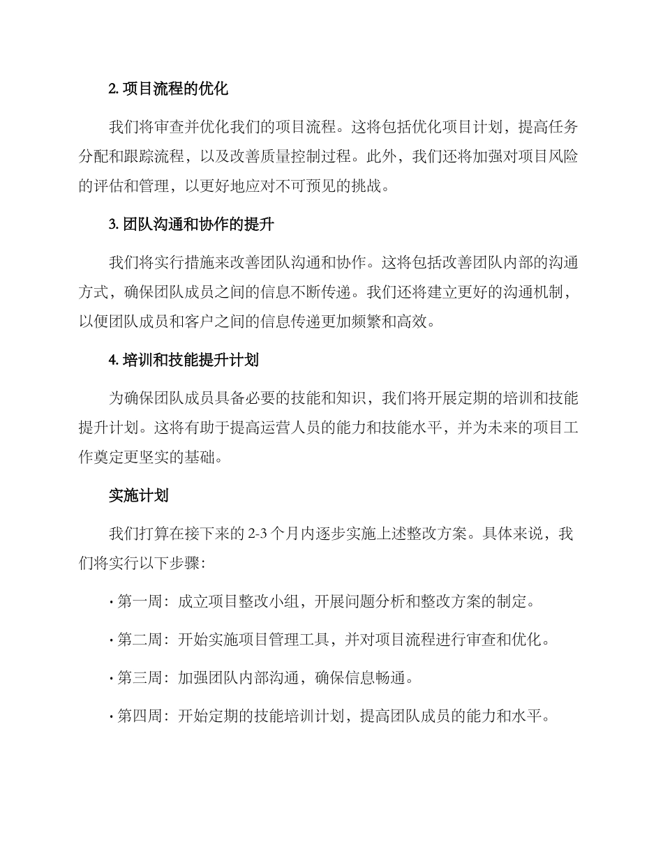内部项目整改方案_第2页