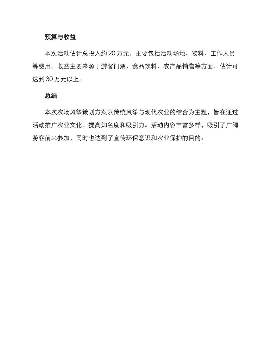 农场风筝策划方案_第3页