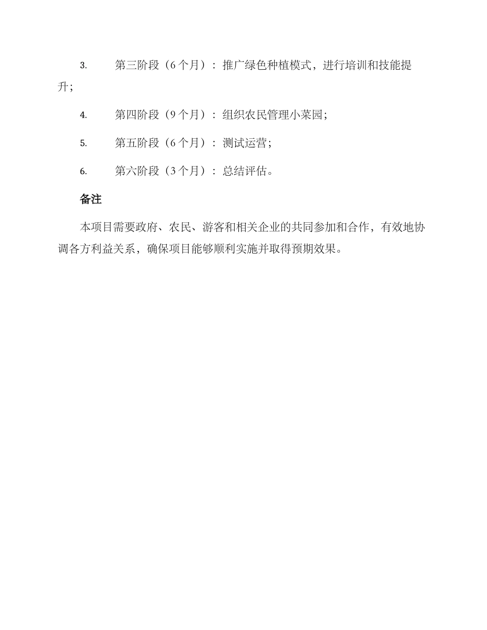 农村小菜园实施方案_第3页
