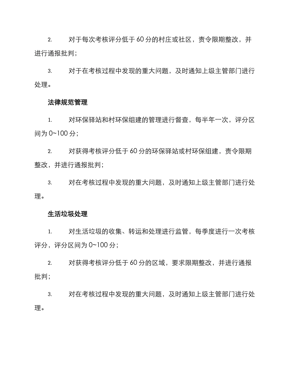 农村环卫工作考核方案_第3页