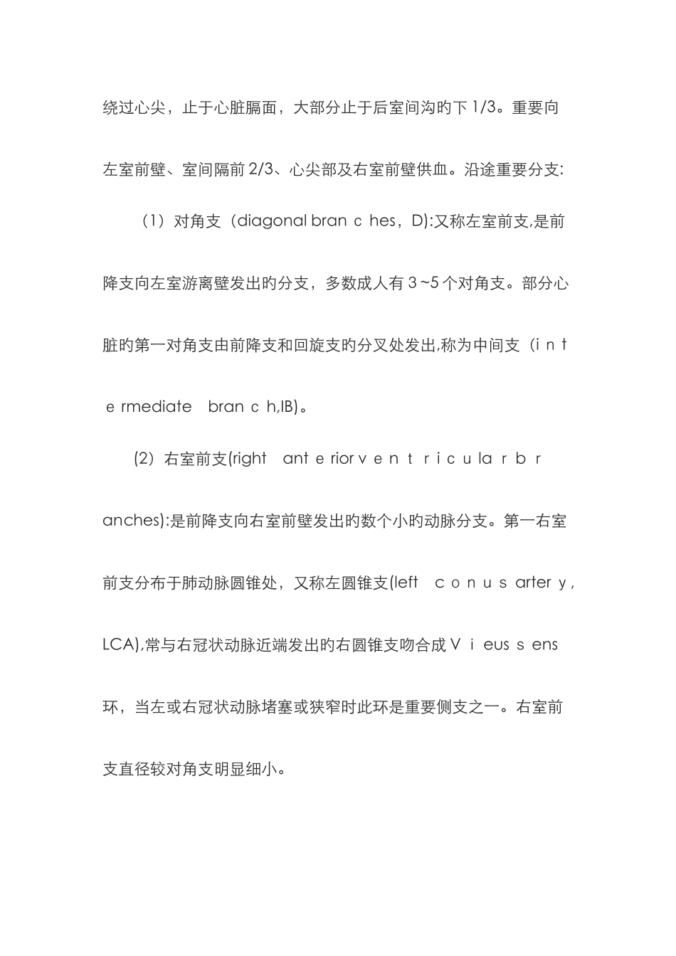 冠状动脉主要分支_第2页