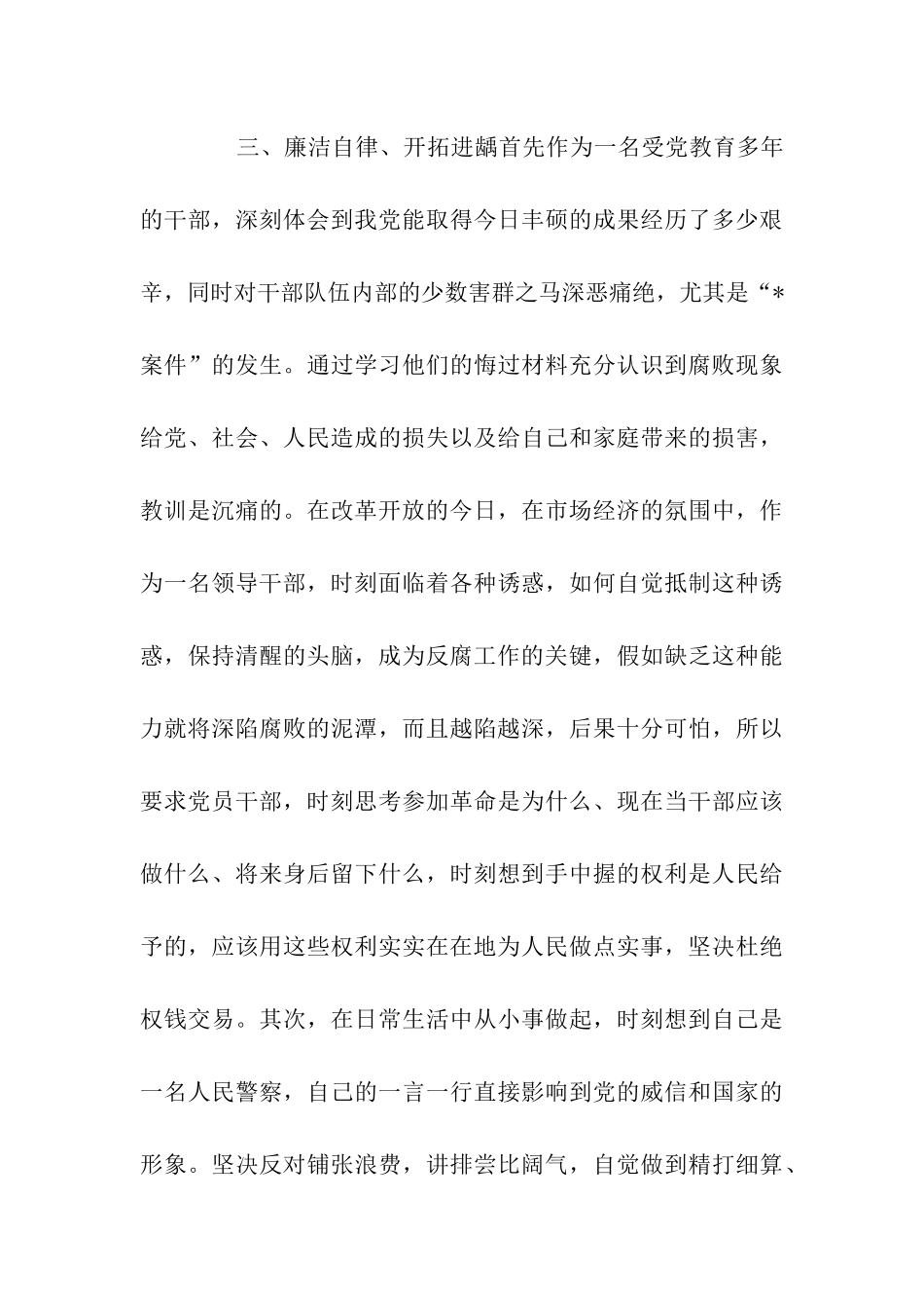 刑警大队大队长述廉报告_第3页