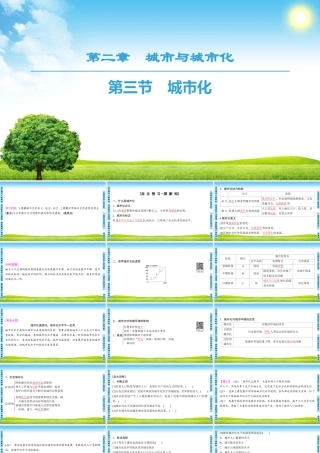 城市化课件学习