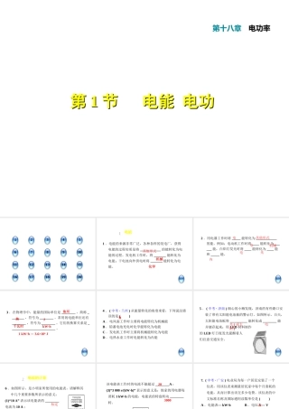 电能 电功课件