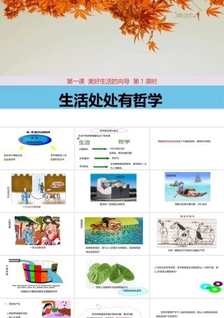 生活处处有哲学 课件1