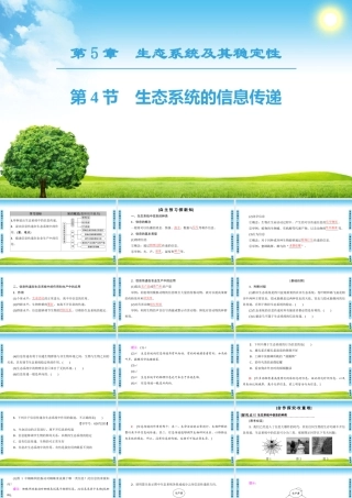 生态系统的信息传递