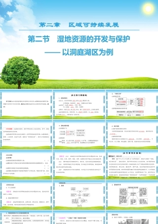 湿地资源的开发与保护——以洞庭湖区为例