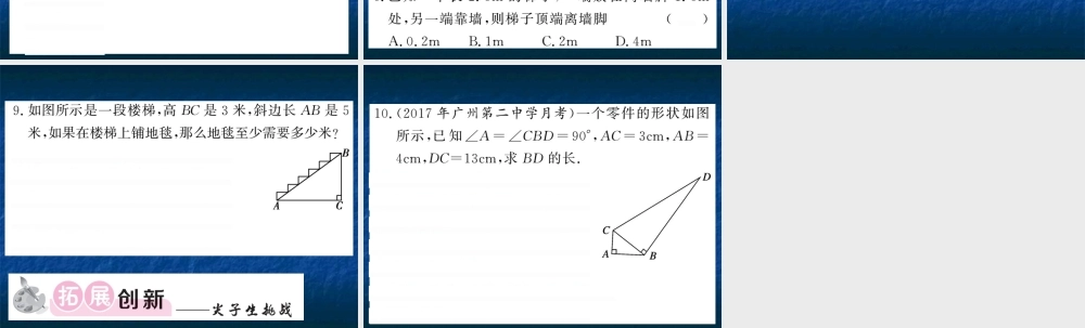 探索勾股定理（1）