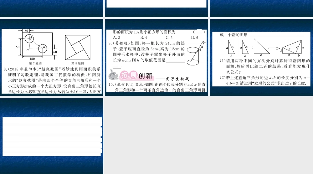 探索勾股定理（2）